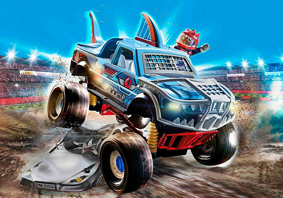 Stunt Show Shark Monster Truck