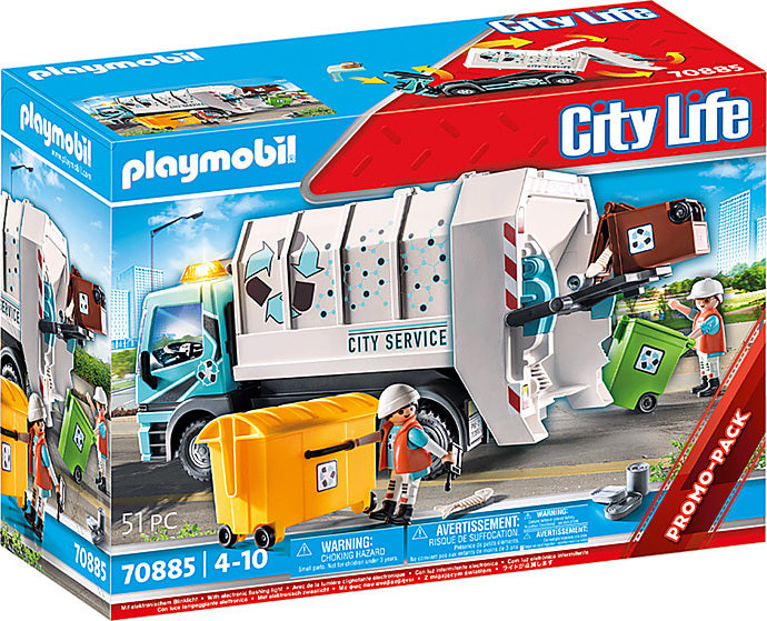 City Recycling Truck