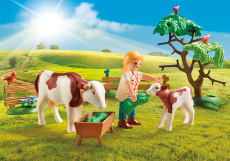 Playmobil Farm with Small Animals