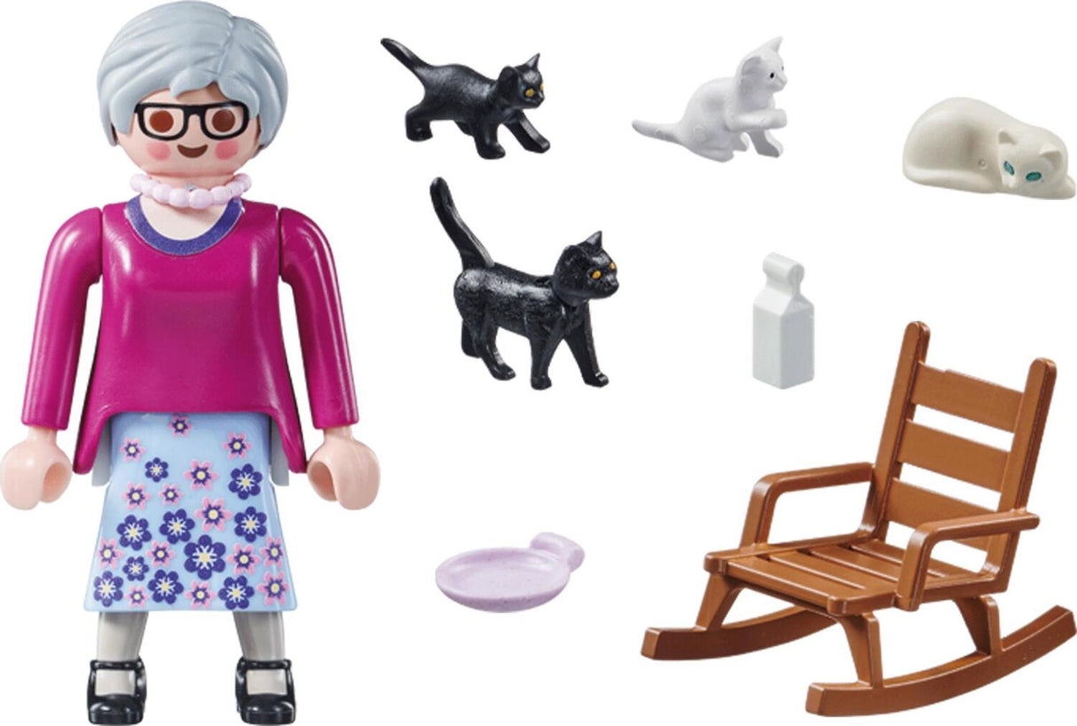 Playmobil Woman with Cats