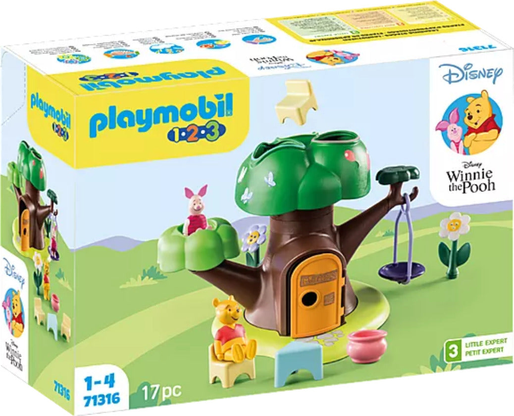 Playmobil 1.2.3 & Disney - Winnie's & Piglet's Tree House