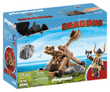 Playmobil - Gobbler with Catapult Dragons