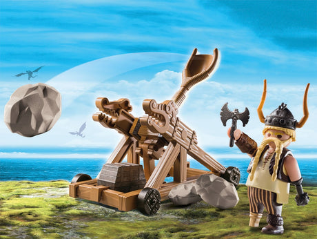 Playmobil - Gobbler with Catapult Dragons