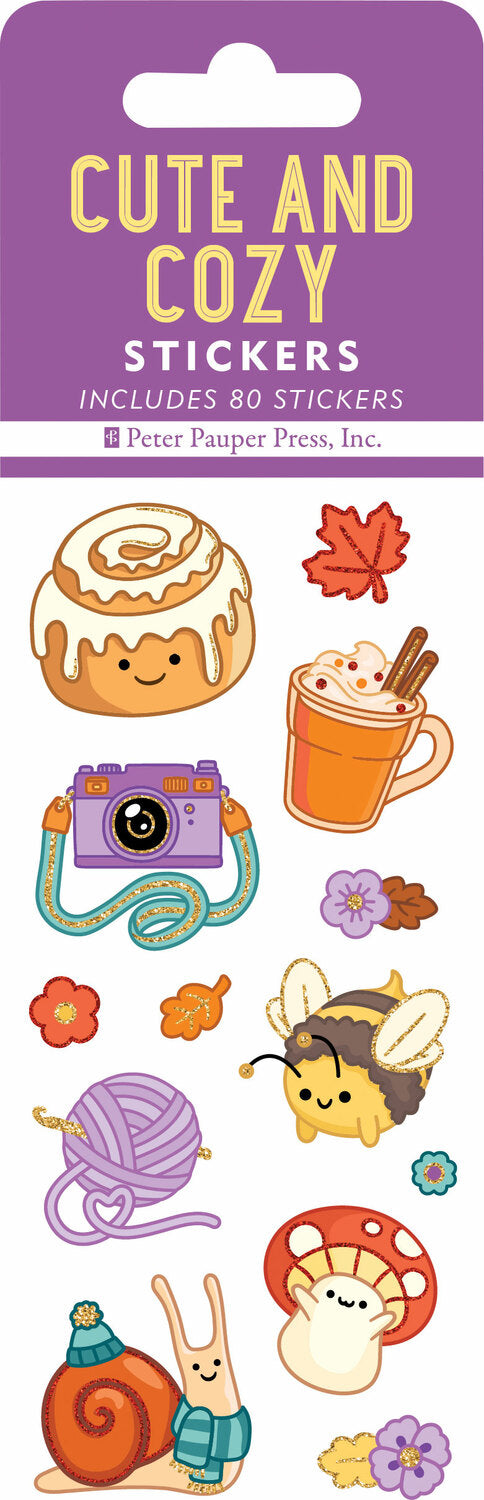 Cute & Cozy Sticker Set (80 stickers)