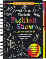 Scratch & Sketch Fashion Show (Trace-Along): An Art Activity Book