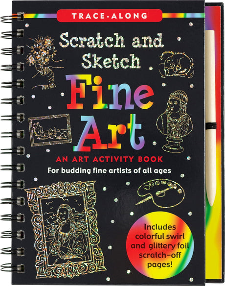 Scratch & Sketch Fine Art (Trace-Along): An Art Activity Book