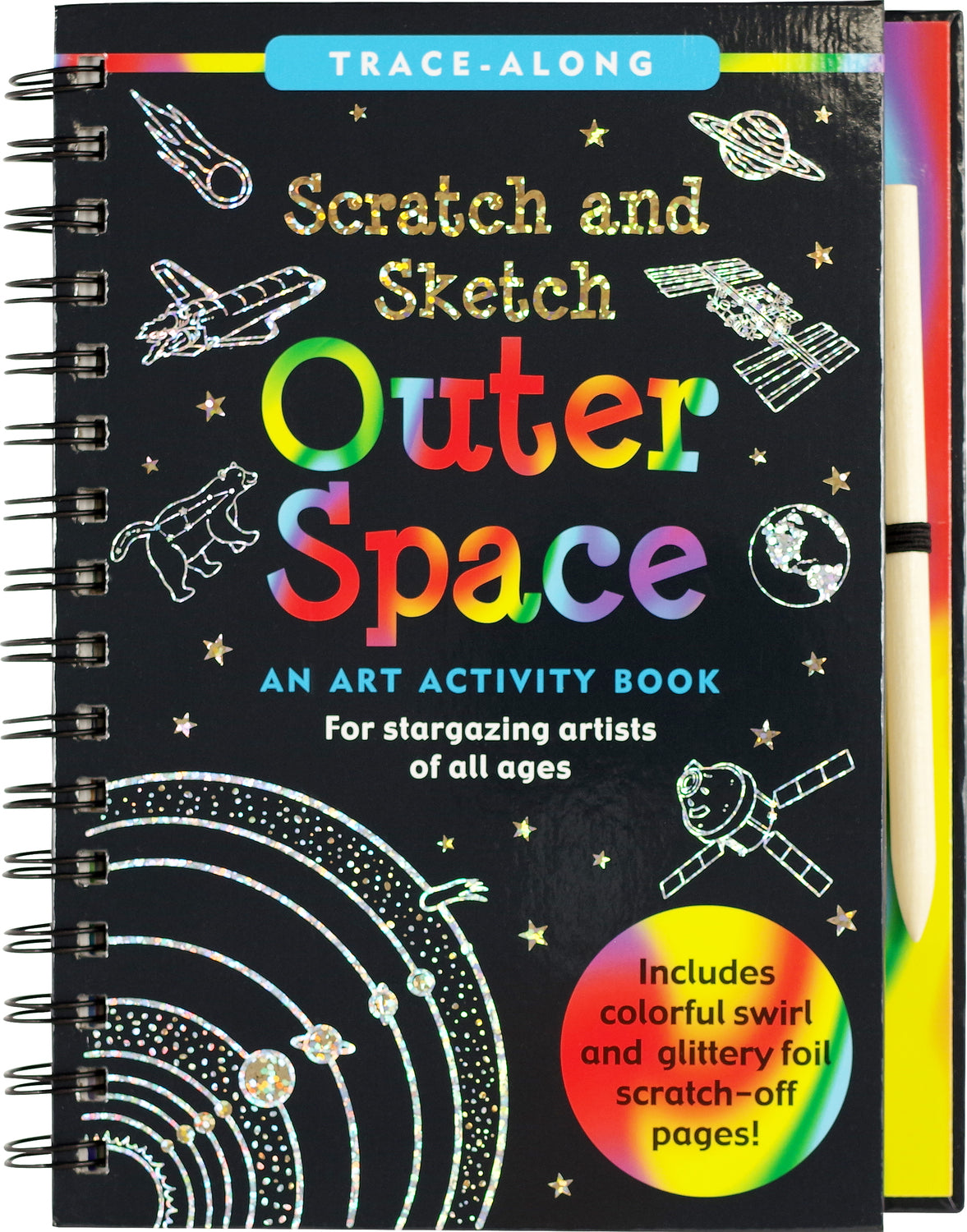 Scratch & Sketch Outer Space (Trace-Along): An Art Activity Book