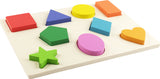 Wooden Shapes Puzzle (for toddlers 18 months and older)