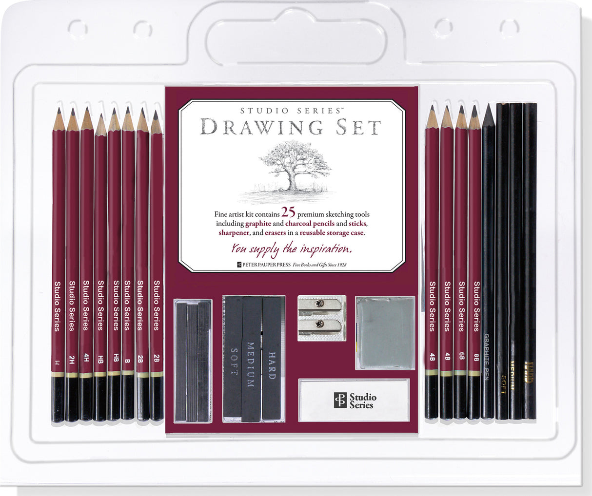 Studio Series 26-Piece Sketch & Drawing Pencil Set