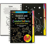 Scratch & Sketch Constellations (Trace-Along): An Art Activity Book