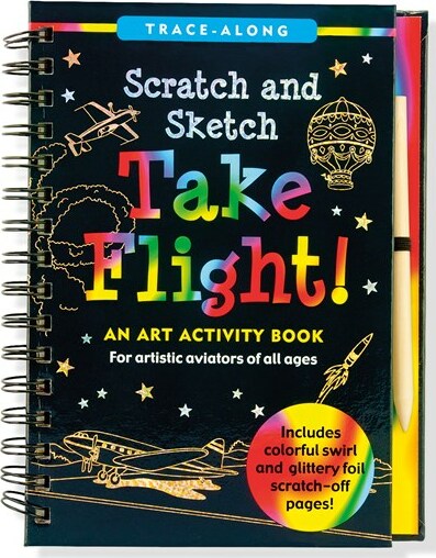 Scratch & Sketch Take Flight (Trace-Along): An Art Activity Book