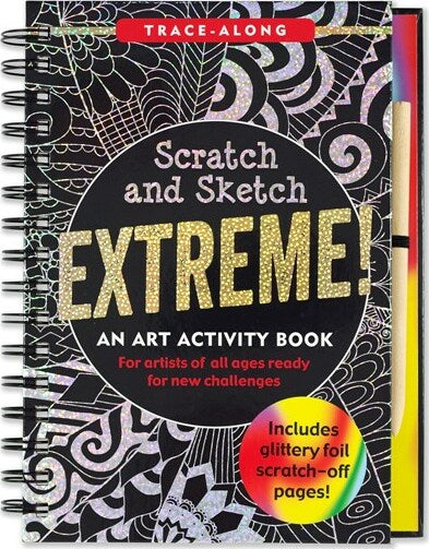 Scratch & Sketch Extreme (Trace-Along): An Art Activity Book for Artists of All Ages Ready for New Challenges