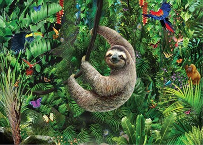 Sloth 1000 Piece Jigsaw Puzzle