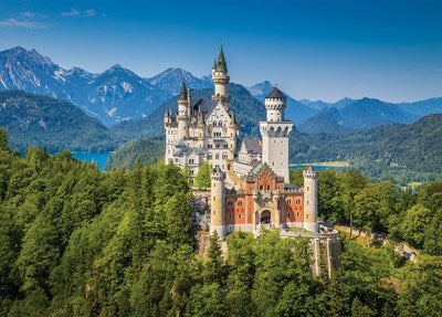 Neuschwanstein Castle 1000 Piece Jigsaw Puzzle