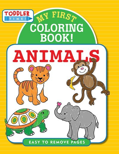 My First Coloring Book! Animals