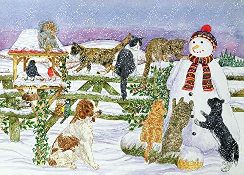 Snowman And Friends 1000 Piece Jigsaw Puzzle