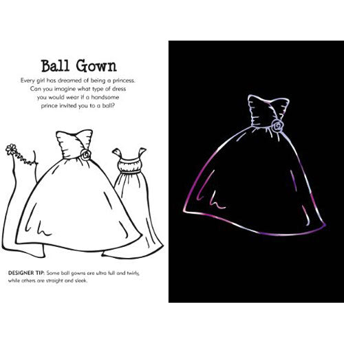 Fashion Show Scratch and Sketch: An Art Activity Book for Fashionable and Trendy Designers of All Ages