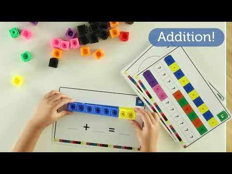 Mathlink Cubes Early Math Activity Set