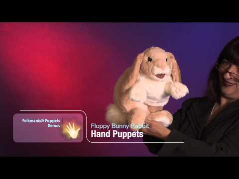 Rabbit, Floppy Bunny Hand Puppet