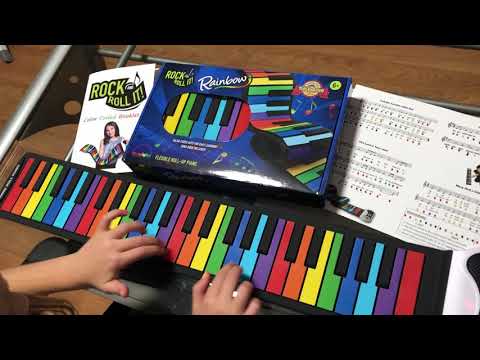 Rock N' Roll It! Rainbow Piano