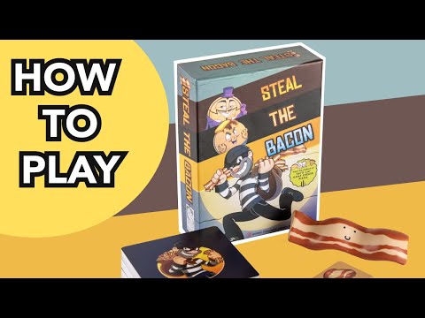 Steal the Bacon Card Game
