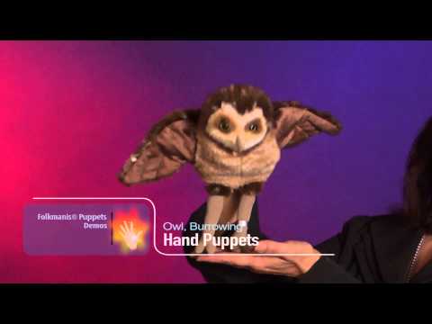 Owl, Burrowing Hand Puppet