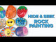 Hide & Seek Rock Painting Kit (weight varies due to natural rocks)