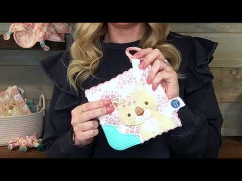 Sweet Soothie Latte Crinkle Teether - 6x6"