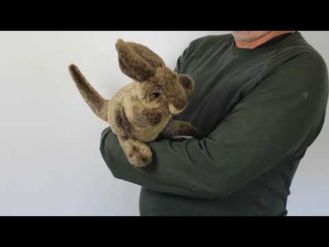 Kangaroo, Small Hand Puppet