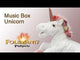 Unicorn, Music Box Hand Puppet