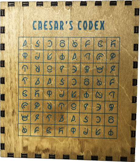 Caesar's Codex - brainteaser puzzle