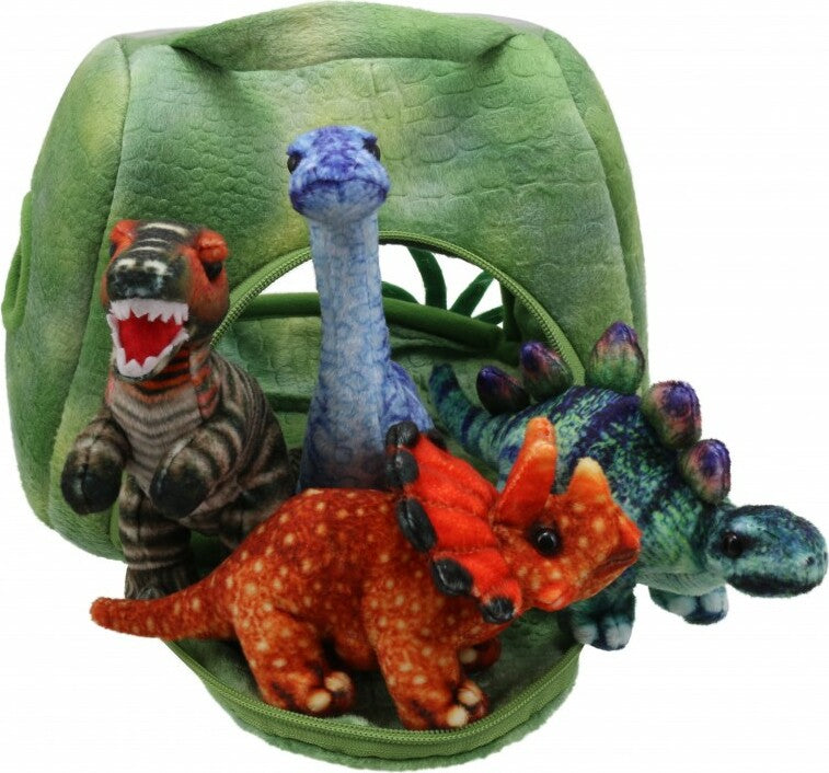 Hide-Away Puppets - Dinosaur House