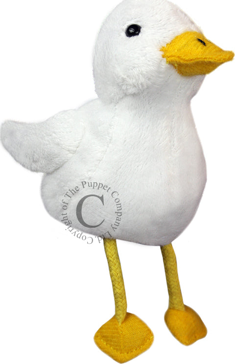 Finger Puppets - Duck (White)