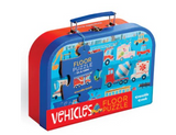 24-Piece Puzzle Case - Vehicles