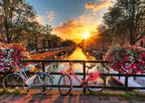 Bicycles in Amsterdam (1000 pc Puzzle)