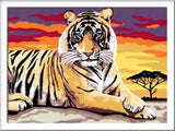 CreArt: Paint-By-Number Majestic Tiger 7x10