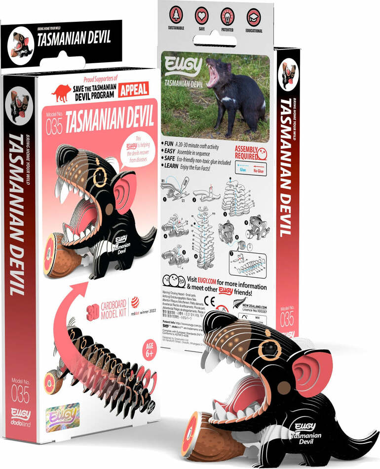 EUGY Tasmanian Devil 3D Puzzle