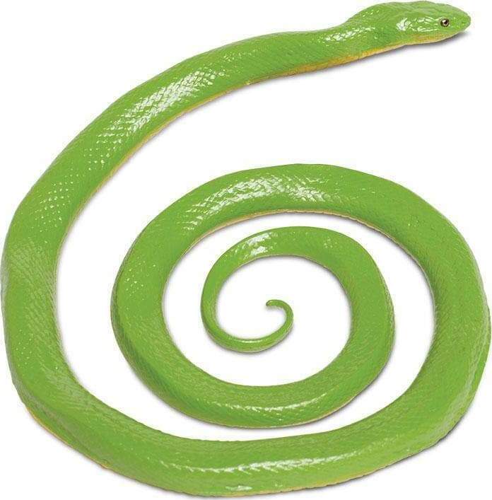 Rough Green Snake Toy