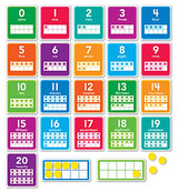 0–20 Numbers Set Bulletin Board