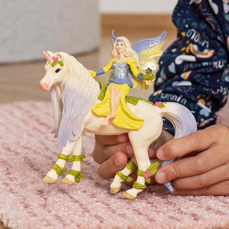 Fairy Sera With Blossom Unicorn Fairy Toy Playset