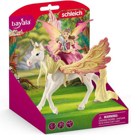 Fairy Feya With Pegasus Unicorn Fairy Toy Playset