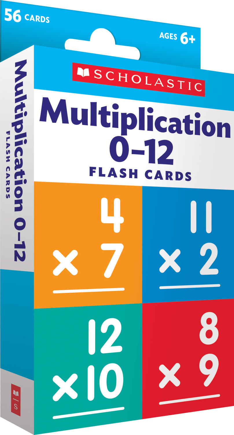 Flash Cards: Multiplication 0 - 12