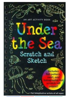 Under the Sea Scratch and Sketch: An Art Activity Book for Imaginative Artists of All Ages (Scratch & Sketch)