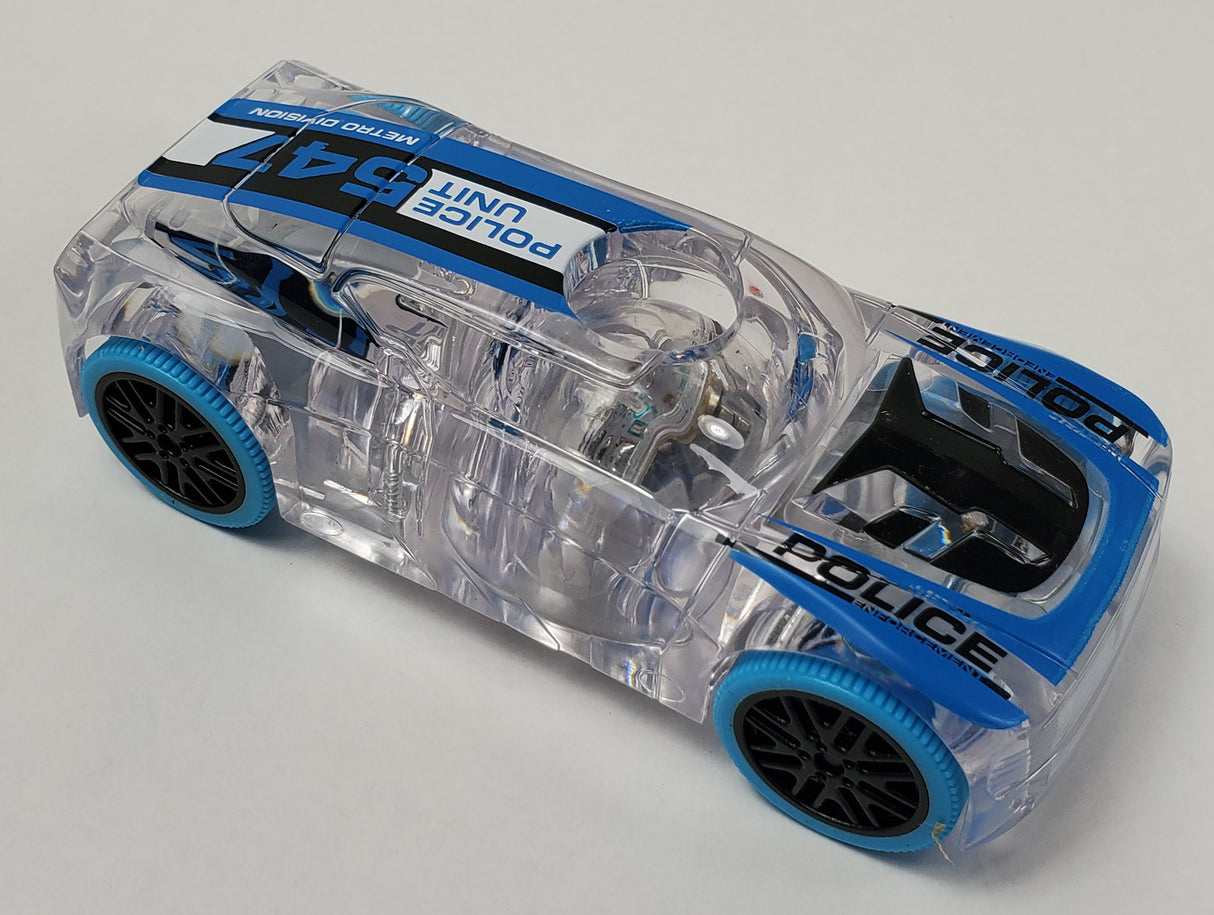 Pull-Back Marble Racer - Police Unit