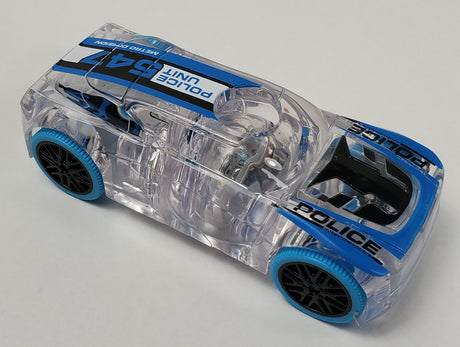 Pull-Back Marble Racer - Police Unit