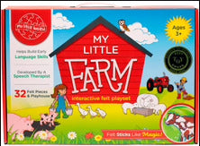 My Little Farm Felt Playset