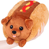 Mini Squishable Dachshund Hot Dog (7")