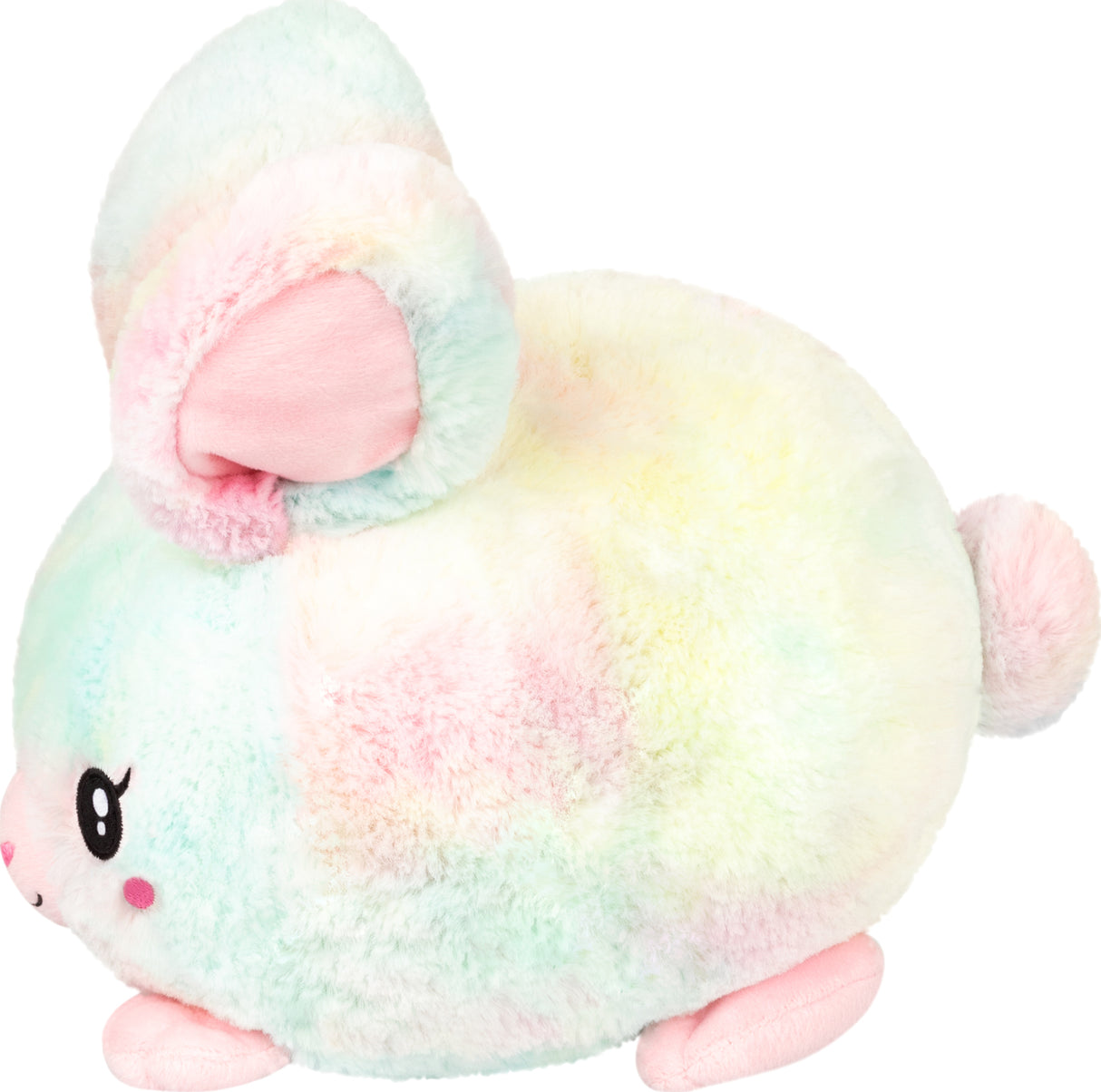 Mini Squishable Fluffy Bunny - Pastel Tie Dye