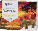 Rhinoceros Soapstone Carving Kit