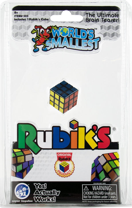 World's Smallest Rubik's Cube